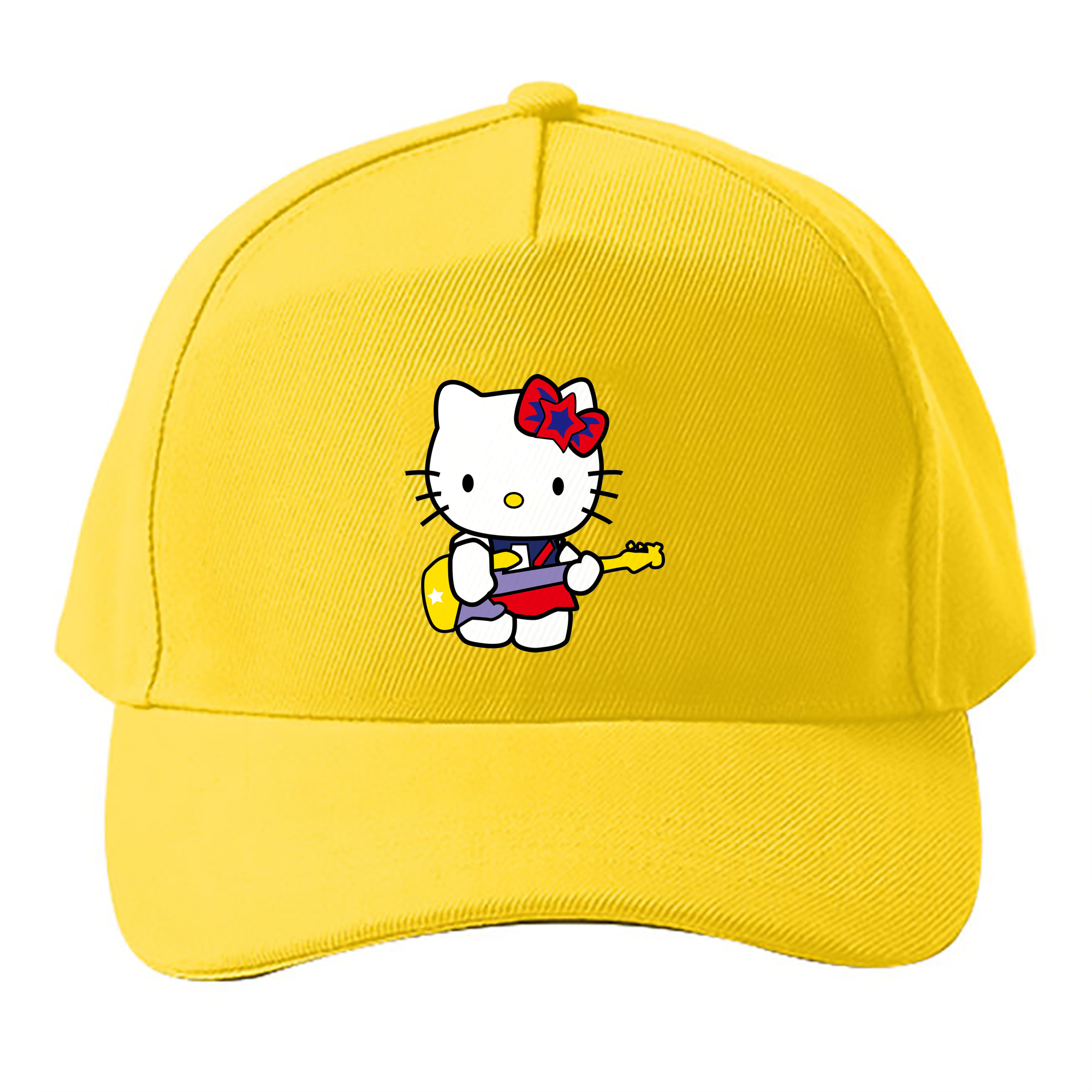 （画像用） Hello Kitty ハローキティ ベースボールキャップ 綿100％ 男女兼用 帽子 スポーツ